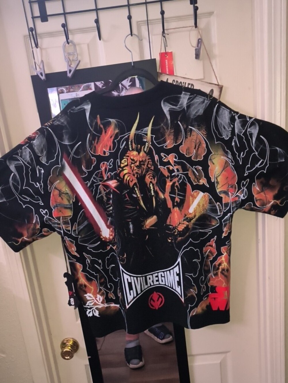 Darth WyyrLocks , Civil Regime/Star Wars Collab , brand New W Tags Size Large